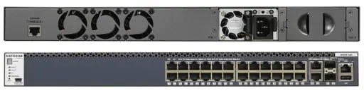 [GSM4328S-100NES] Netgear GSM4328S-100NES / M4300-28G / 24x1G, 2x10G, and 2xSFP+ Managed Switch AV Line