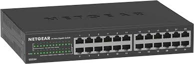 [GS324-200EUS] Netgear GS324-200EUS 24-Port Gigabit Ethernet Unmanaged Switch 